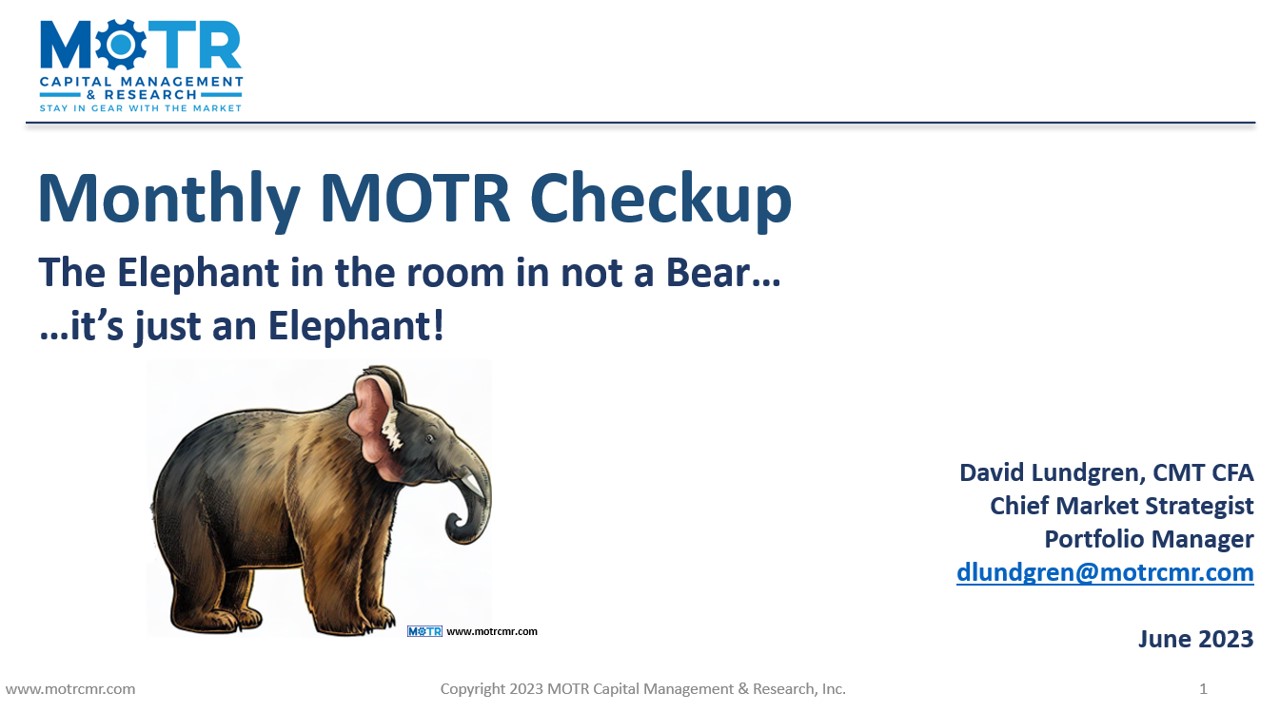 Monthly MOTR Check Up, June 2023