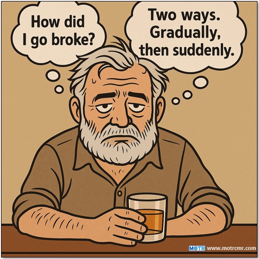 Weekly MOTR Report (WMR): “Gradually, Then Suddenly.”