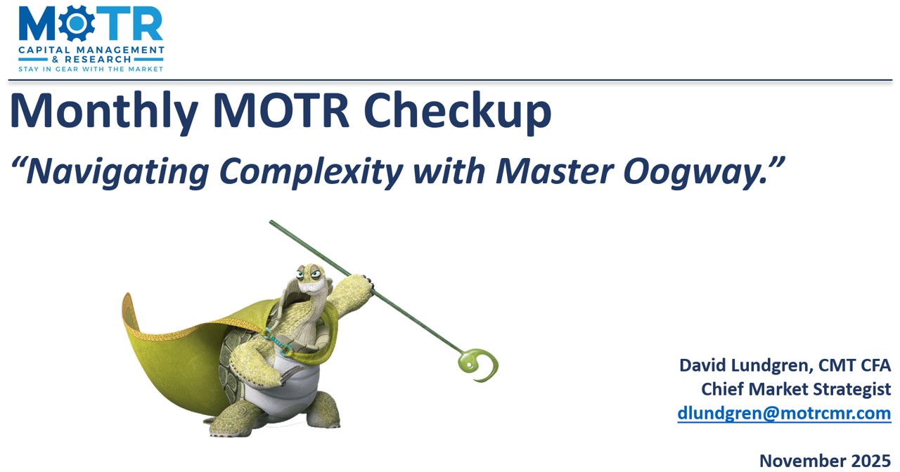 Monthly MOTR Checkup (MMC): “Navigating Complexity with Master Oogway.”