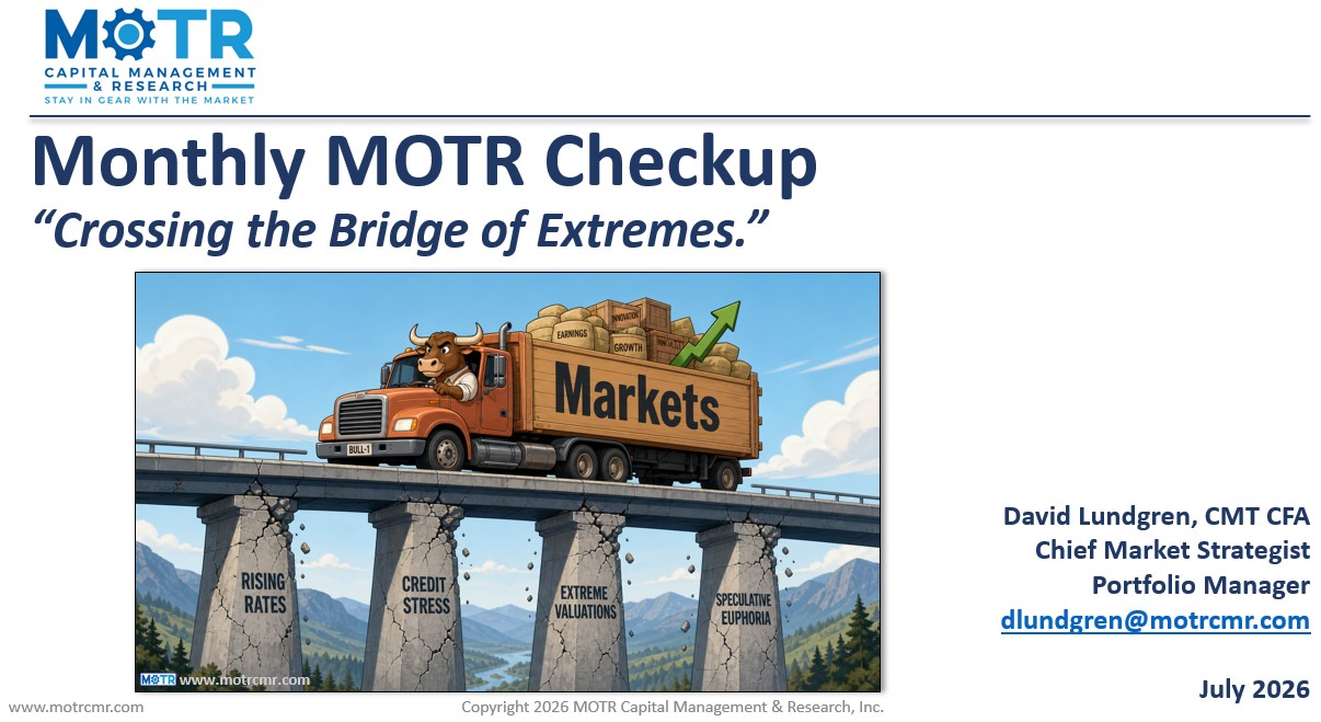 Monthly MOTR Checkup (MMC): “Crossing the Bridge of Extremes.”
